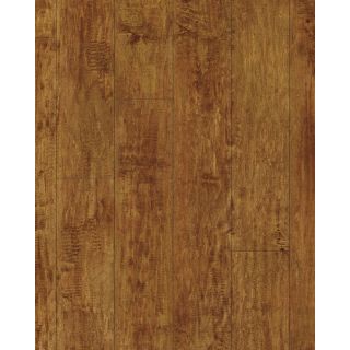 allen + roth Allen + Roth 4.96 in W x 4.23 ft L Ginger Maple Handscraped Laminate Wood Planks