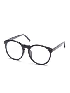 Oversize Keyhole Round Optical Frame by Linda Farrow Luxe