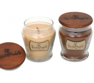 Set of 2 Timberwick Candles by Valerie —