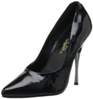 Pleaser Women's Entice 451 Mary Jane Style Pump,Black Patent,5 M US Shoes