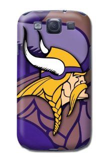 Cool Nfl Minnesota Vikings Team Logo Samsung Galaxy S3 Case By Lfy  Sports Fan Cell Phone Accessories  Sports & Outdoors
