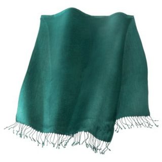 Merona® Solid Scarf with Fringe   Green