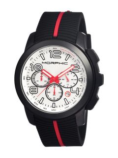 Mens M22 Series Silicone Strap Chronograph Watch by Morphic