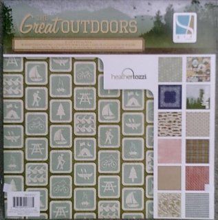 GCD Studios   Heather Tozzi   The Great Outdoors Collection   12 x 12 Paper Pad