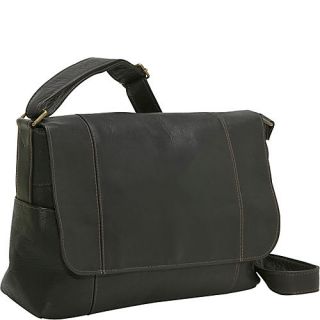 Le Donne Leather Flap Over Shoulder Bag