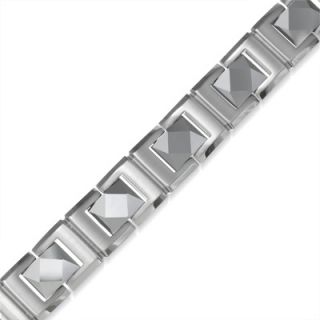 steel and tungsten faceted bracelet 8 5 orig $ 260 00 80 00 take