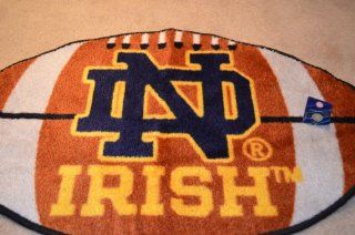 Notre Dame Irish Football Shaped Carpet Cell Phones & Accessories