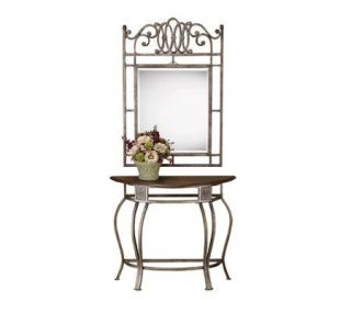 Hillsdale House Montello Console Table and Mirror —