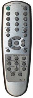 Replacement Remote Control For Rca Televisions No Programming Needed Sleek Silver Finish Electronics