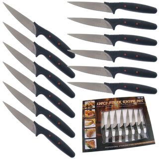 Chef Deluxe 12 piece Steak Knife Set Chef Deluxe Steak Knives