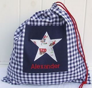 personalised shoe bag by angelcake designs