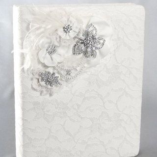 Ivy Lane Genevieve White Lace Memory Book Jewelry