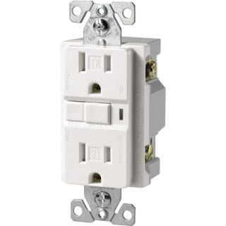 Cooper Wiring Devices 3 Pack 15 Amp White Decorator GFCI Electrical Outlet