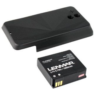 LENMAR CLZ466HT Extended Battery for HTC FUZE   Retail Packaging   Black Cell Phones & Accessories