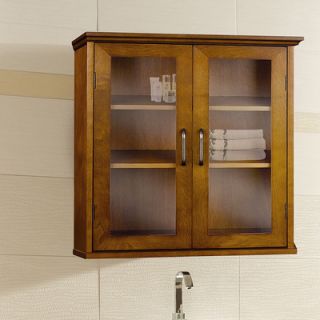 Elegant Home Fashions Avery Wall Cabinet with 2 Doors