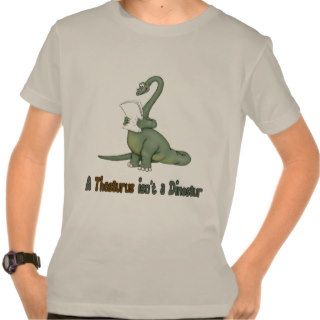 Thesaurus Dinosaur T shirts