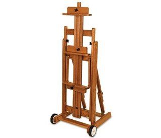 Mirage All Media Easel   Walnut Stain