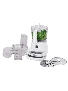 4 Cup Food Processor with Continuous Flow Lid & Storage Drawer by Wolfgang Puck