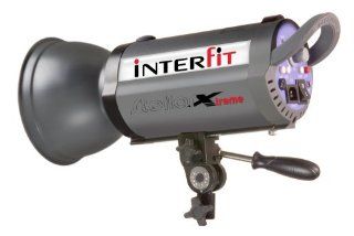Interfit INT472 300 Watt/ Second Stellar AC/DC Flash Head for Stellar Extreme Bat (Black)  Photographic Monolights  Camera & Photo