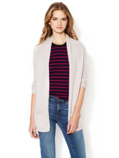 Shawl Collar Cashmere Cardigan by Elorie