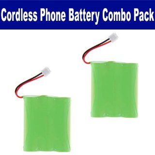 GE 2 1091GE3 Cordless Phone Combo Pack includes 2 x EM CPH 482D Batteries Electronics