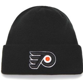 PHILADELPHIA FLYERS (B47) Black Cuff Beanie Hat   NHL Cuffed Winter Knit Toque Cap  Sports Fan Novelty Headwear  Sports & Outdoors