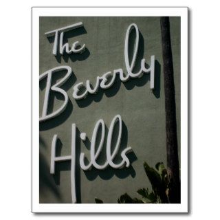 The Bevely Hills Hotel Postcard