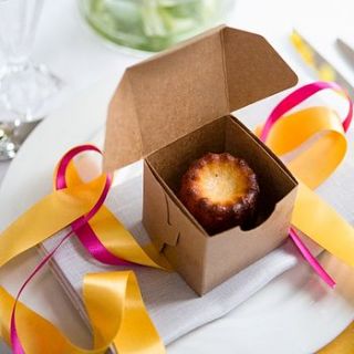 10 cannelé de bordeaux wedding favours by la dinette