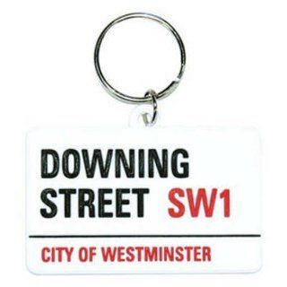 (2x2) London   Downing Street Rubber Keychain   Prints