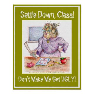 Settle Down, Class Poster