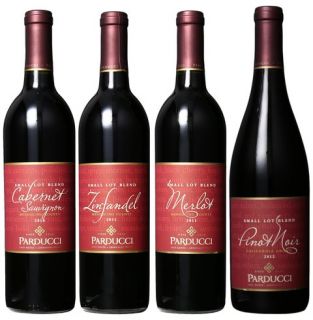 Parducci Mendocino Collection Mixed Pack (1st Edition), 4 x 750 mL Wine