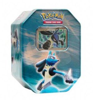 2007 Pokemon Limited Edition Collector's Tin Lucario (Blue) Toys & Games