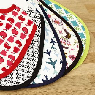organic cotton baby and toddler bibs by green tulip ethical living