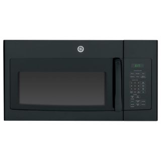 GE 1.7 cu ft Over the Range Microwave with Sensor Cooking Controls (Black) (Common 30 in; Actual 29.875 in)
