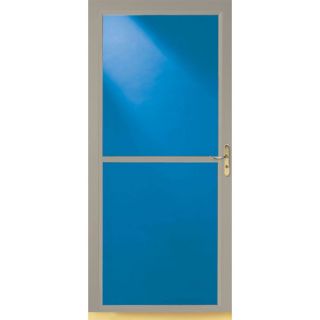LARSON Sandstone Tradewinds Full View Tempered Glass Storm Door (Common 81 in x 32 in; Actual 80.71 in x 33.56 in)