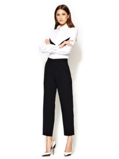 Crepe High Rise Trouser by Narciso Rodriguez