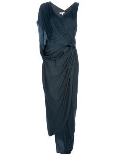 Helmut Lang Draped Maxi Dress