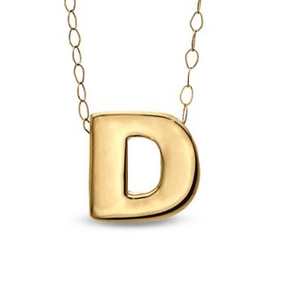 TEENYTINY® Initial D Pendant in 10K Gold   17   Zales