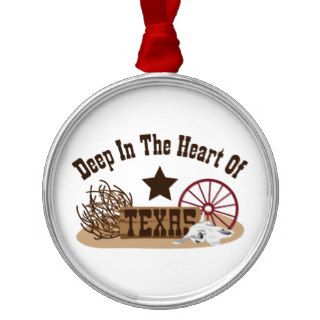 Deep In The Heart Of Texas Christmas Ornament