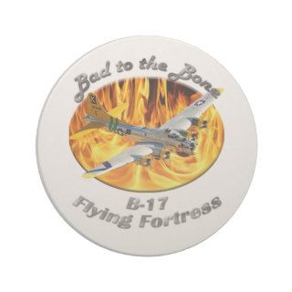 B 17 Flying Fortress Drink Coaster