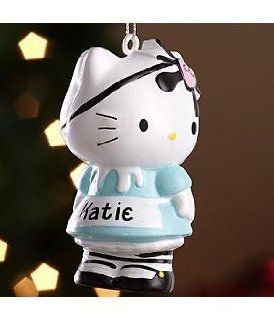 Personalized Hello Kitty Pirate Ornament   Decorative Hanging Ornaments