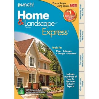 Punch Home Landscape Design Version 17 (PC Softw