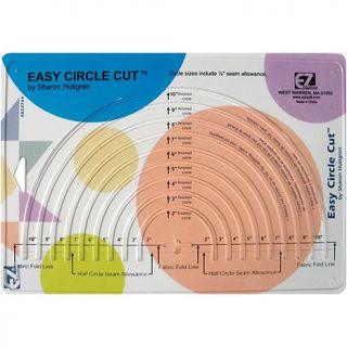 Easy Circle Fabric Cut Guide   Sizes 2 10