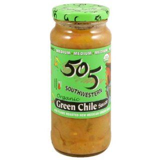 505 Southwestern Green Chile, Medium, 16 Ounce (Pack of 12) Health & Personal Care