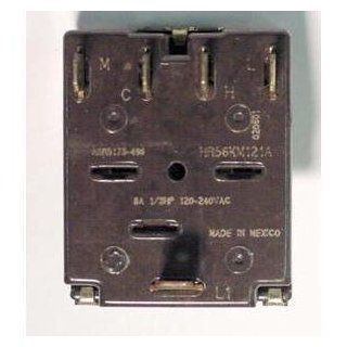 GENERAL ELECTRIC ASR5173 496 5 POSITION ROTARY SWITCH 8 AMP   Wall Light Switches  
