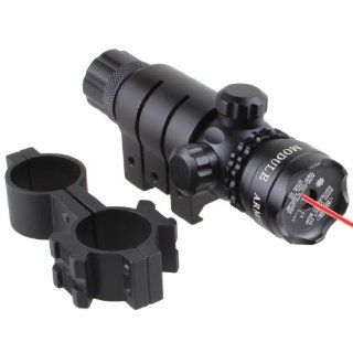 VERY100 Red Dot Laser Sight Outside Adjusted Rifle Scope w/ 2 Mount Special Head  Airsoft Gun Lasers  Sports & Outdoors