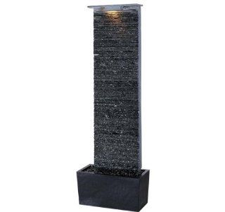 Shop Kenroy Home 50252 Rustic / Country Outdoor Free Standing Fountain from the Bedrock Falls Collectio, Natural Grey Slate at the  Home Dcor Store. Find the latest styles with the lowest prices from Kenroy Home