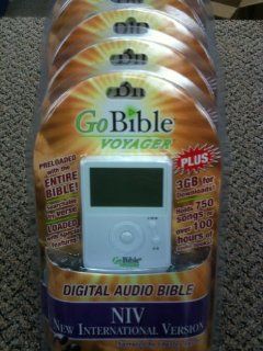 "Go Bible" Digital Audio Bible NIV Version   Players & Accessories