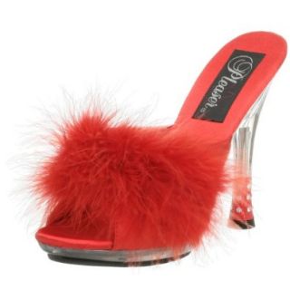 Pleaser Women's Glitzy 501 8 Sandal Shoes