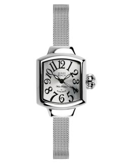 Womens Square Stainless Steel Watch by GlamRock